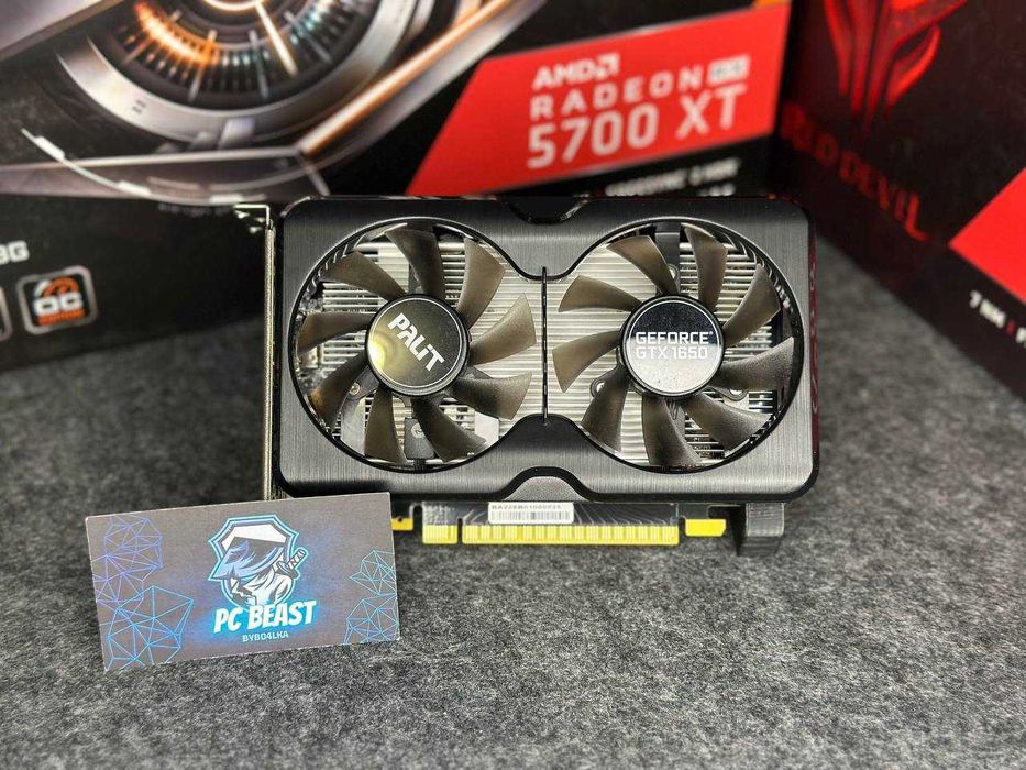 Palit GTX 1650 4GB Gaming Pro | GDDR6 | МАГАЗИН | Гарантія 90 днів