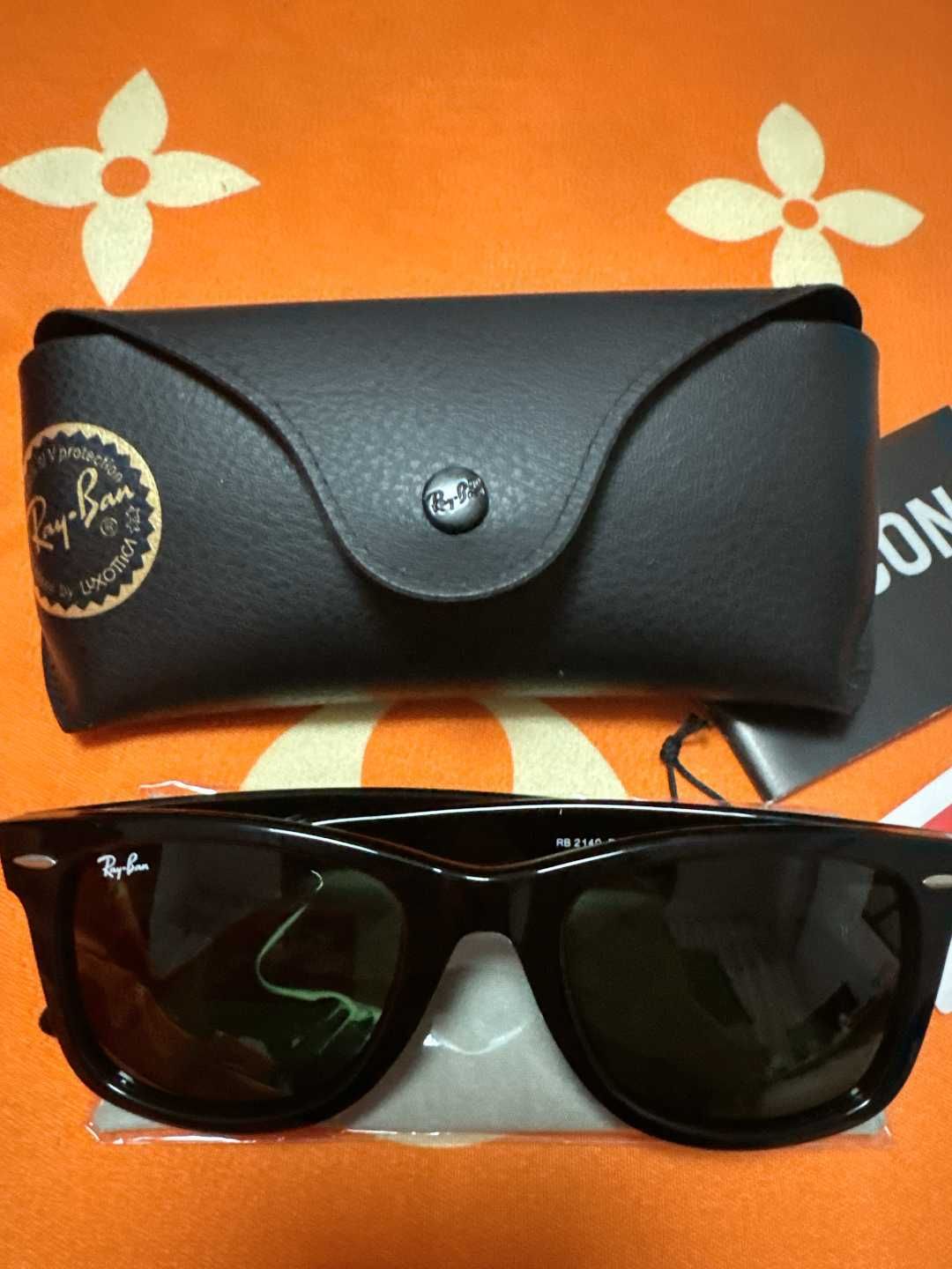 Oryginalne Okulary Przeciwsłoneczne Ray-Ban RB2140 - Box + Etui