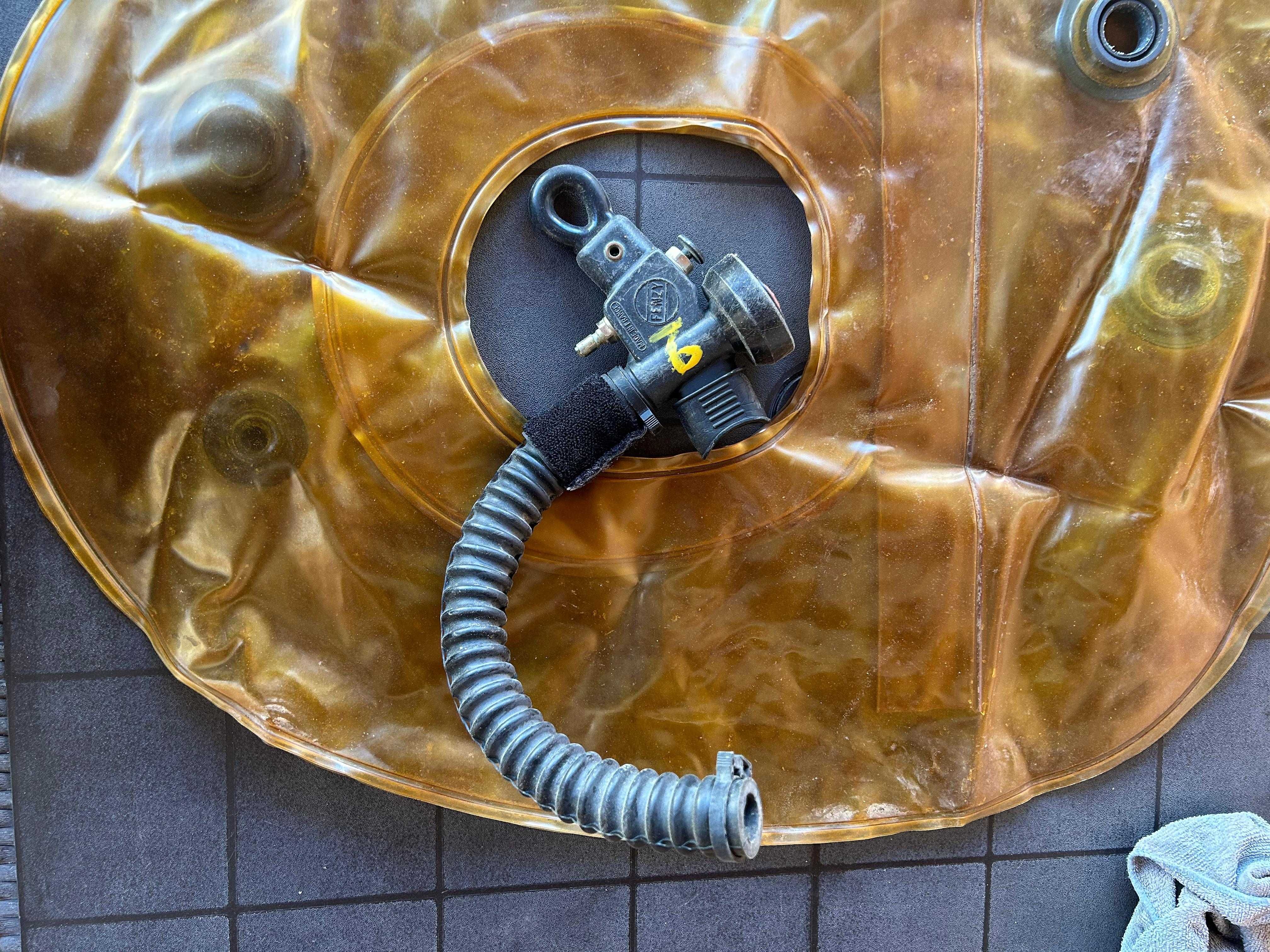 Camera da Ar de um Colete de mergulho Vintage (1960)