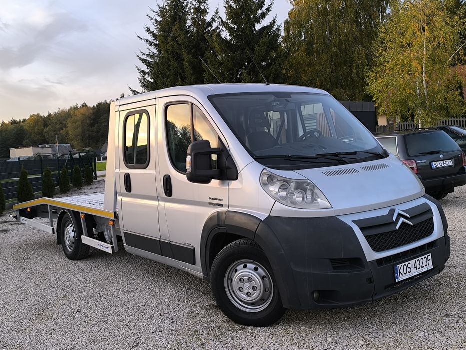 Citroen Jumper 3,0hdi 160 km laweta doka dubel autolaweta 2009r