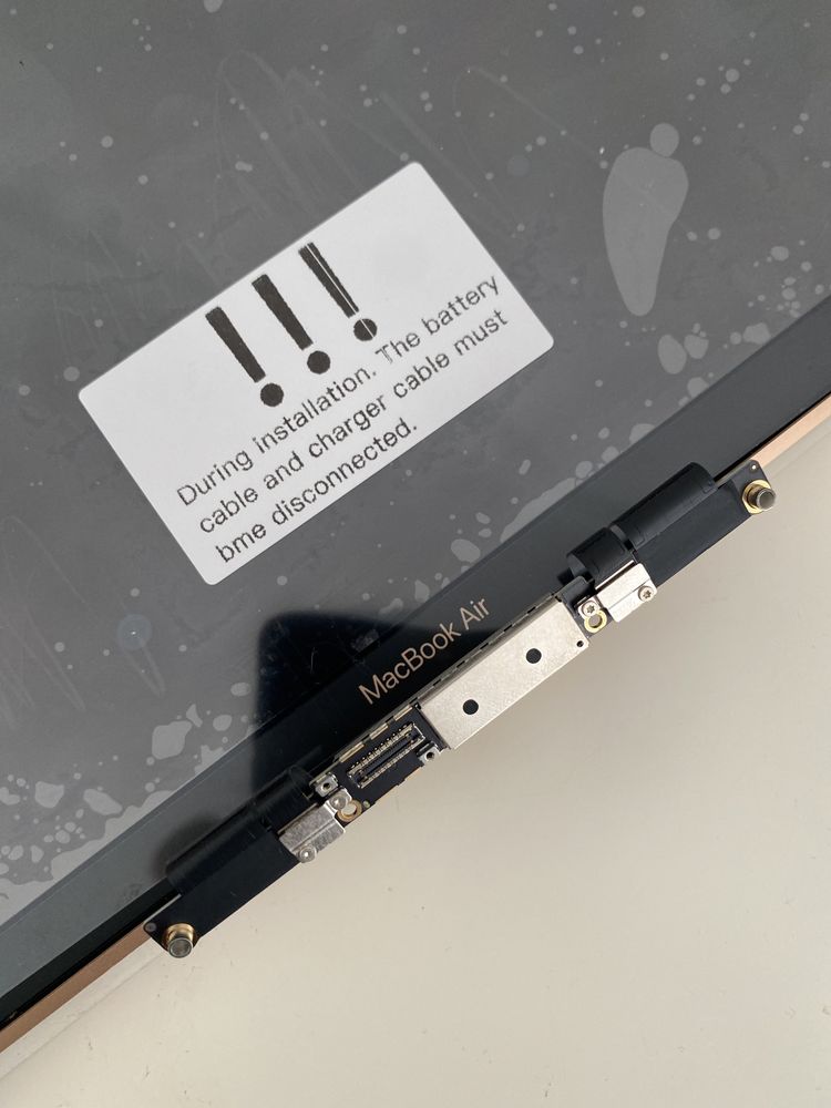 Ecrã LCD + chassis MacBook Air m1 dourado