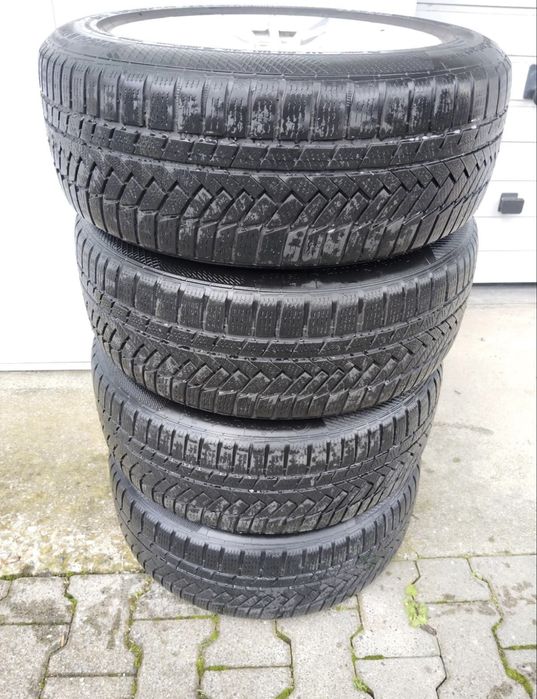 Kola zimowe felgi audi a5 a4 a6 oem 225/50/17 continental