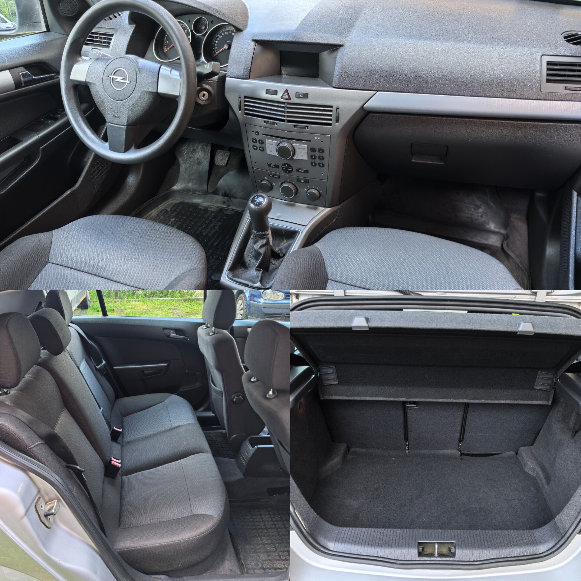 Astra III 2004* 1.6  Klima 5 Drzwi Pełny Bak Paliwa Sprawny z Usterką