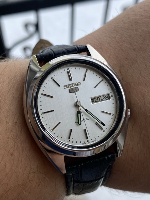 Seiko 5 Automatic 7009 zegarek męski 21 jewels