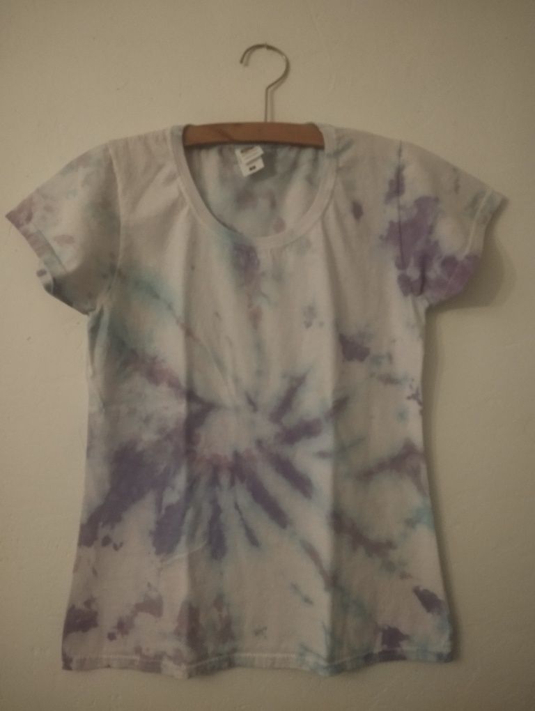 T-shirt koszulka tie-dye rozmiar S Fruit of the loom