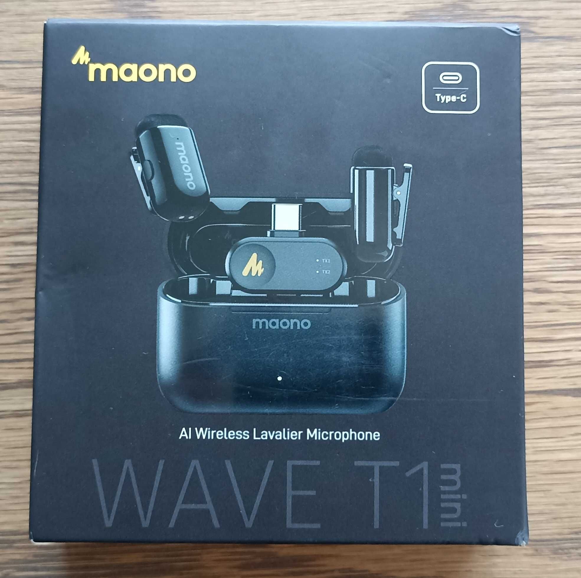 Mikrofony bezprzewodowe USB C Maono nowe alternatywa dla DJI mic, Rode