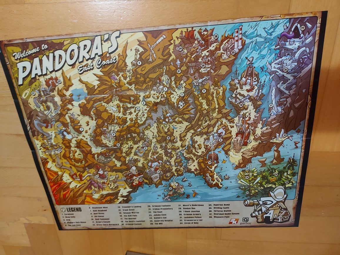 Borderlands GOTY na PC, plakat game of the year edition