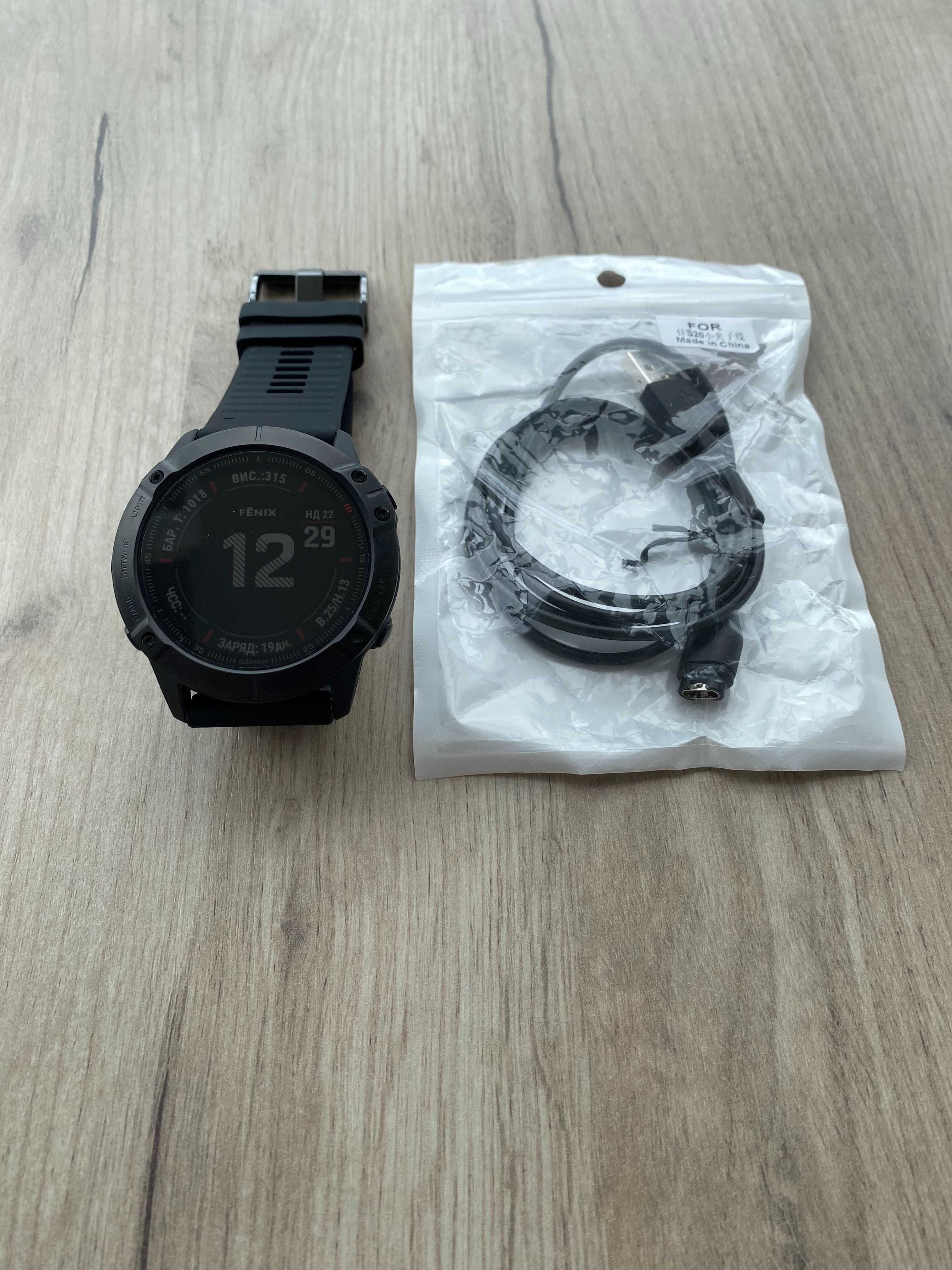 Garmin Fenix 6X Pro | Стан нового годинника | Ідеальний зовнішній стан