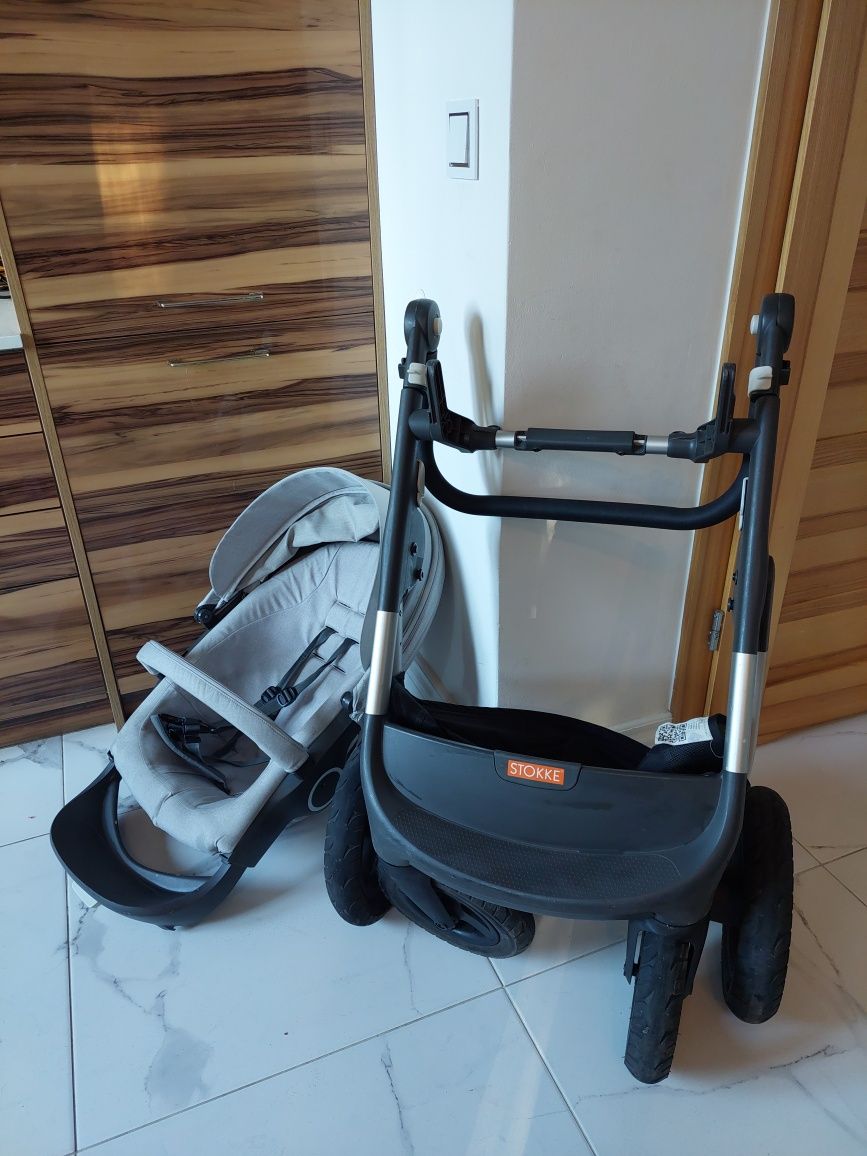 Wózek spacerowy spacerówka Stokke Trailz szary Grey