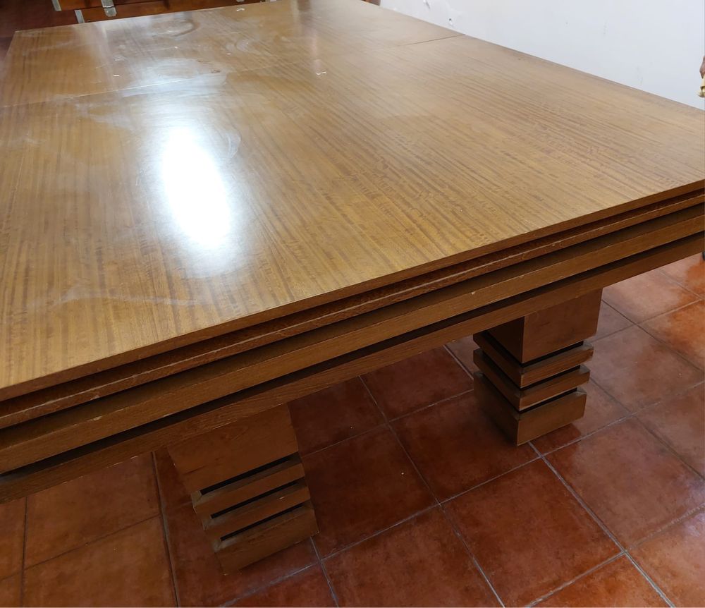 Mesa de bilhar com tampo