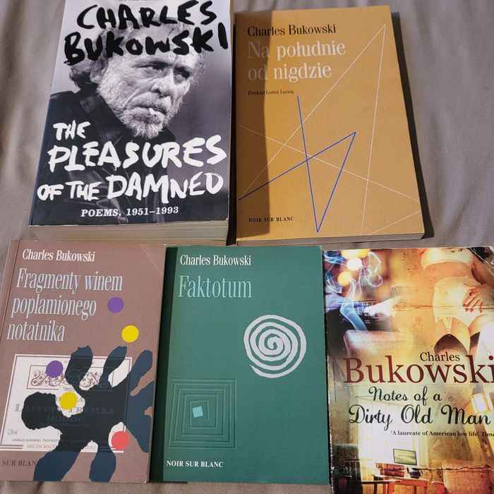 Charles Bukowski, pakiet, zestaw.