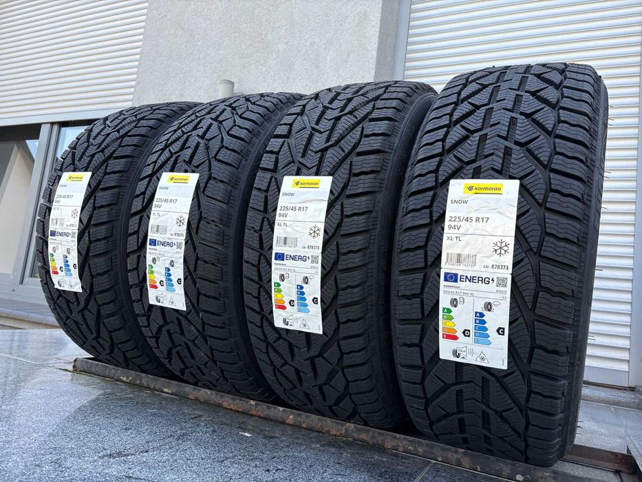 x4 Zimowe 225/45R17 Kormoran SNOW 94V XL D,C,72db prod. 2025rok gwar