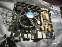 i5-4670 + płyta główna ASUS B85M-G i komplet RAM 16GB (4x4)