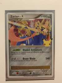 Zacian X karta holo promo