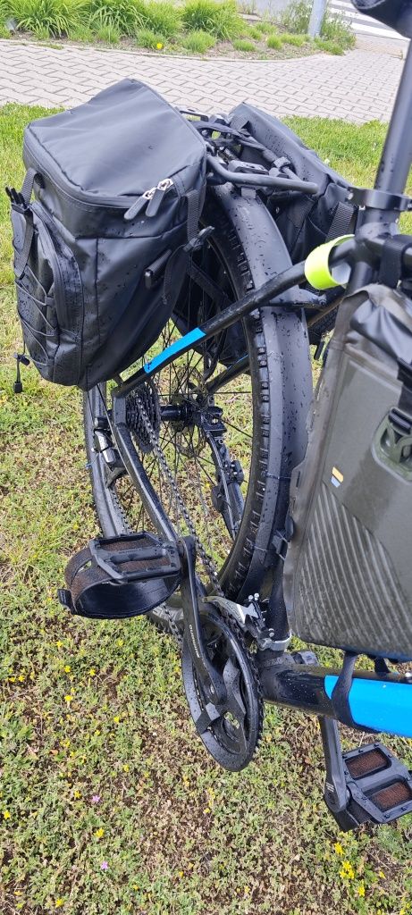 Rower górski Cube Aim Pro XL 29" MTB + sakwy torby oświetlenie lemondk