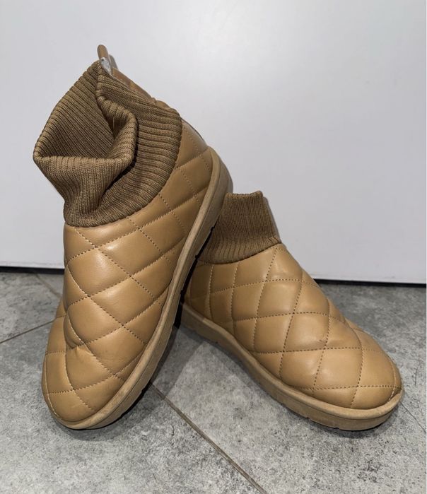 Зимові чоботи на резинці 37р