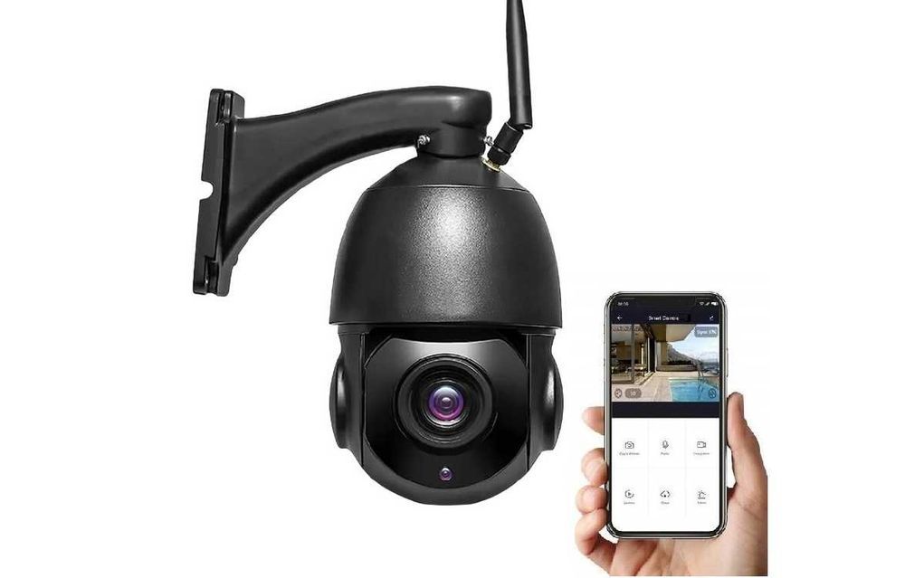 Kamera Obrotowa Zewnętrzna IP Wifi 30X Zoom Optyczny 8Mpx 4K