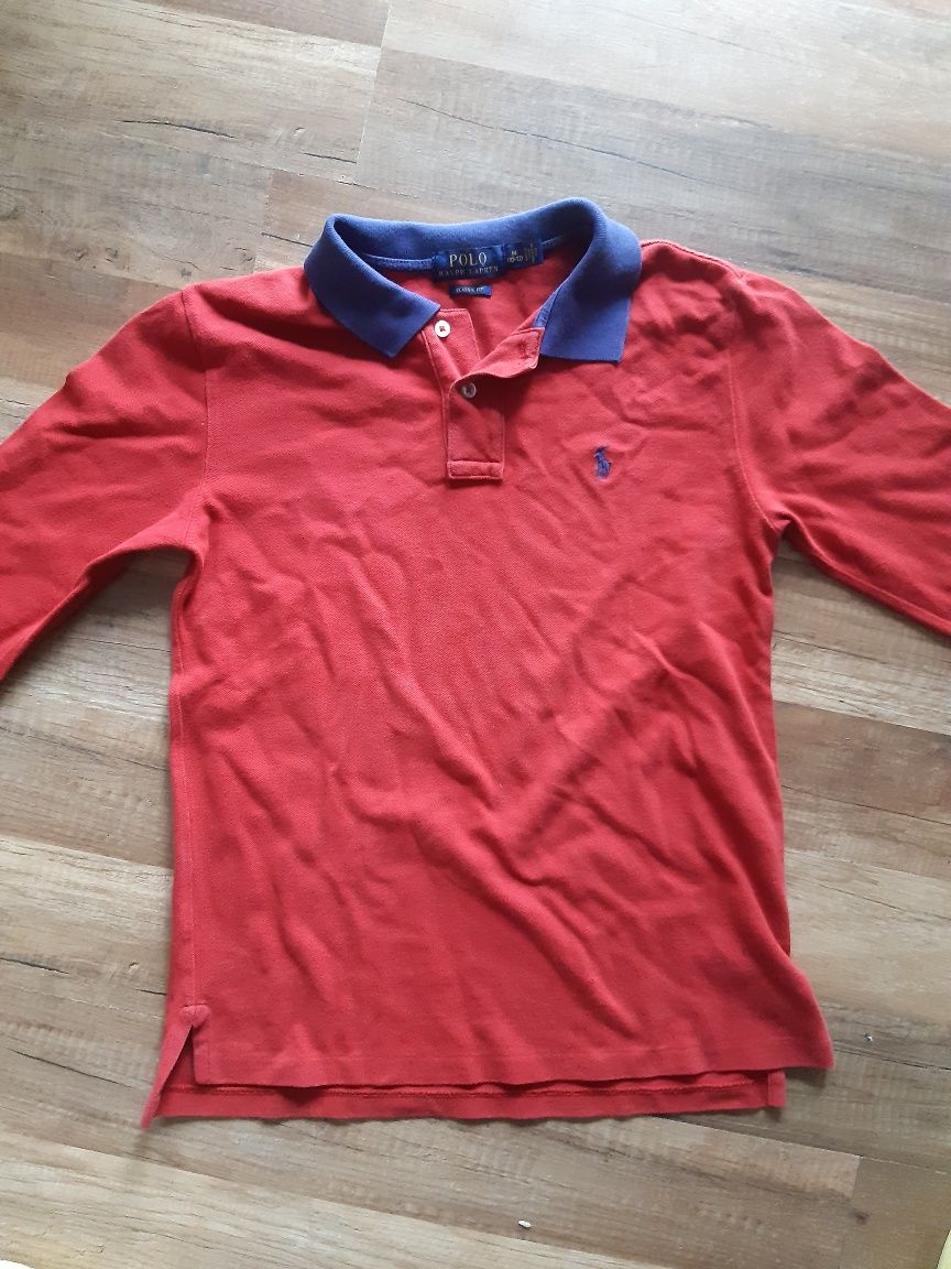 Polo Ralph Lauren koszulka polo M Long sleeve 12 czerwona 152