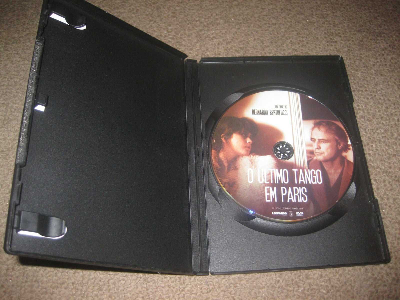 DVD "O Último Tango em Paris" com Marlon Brando