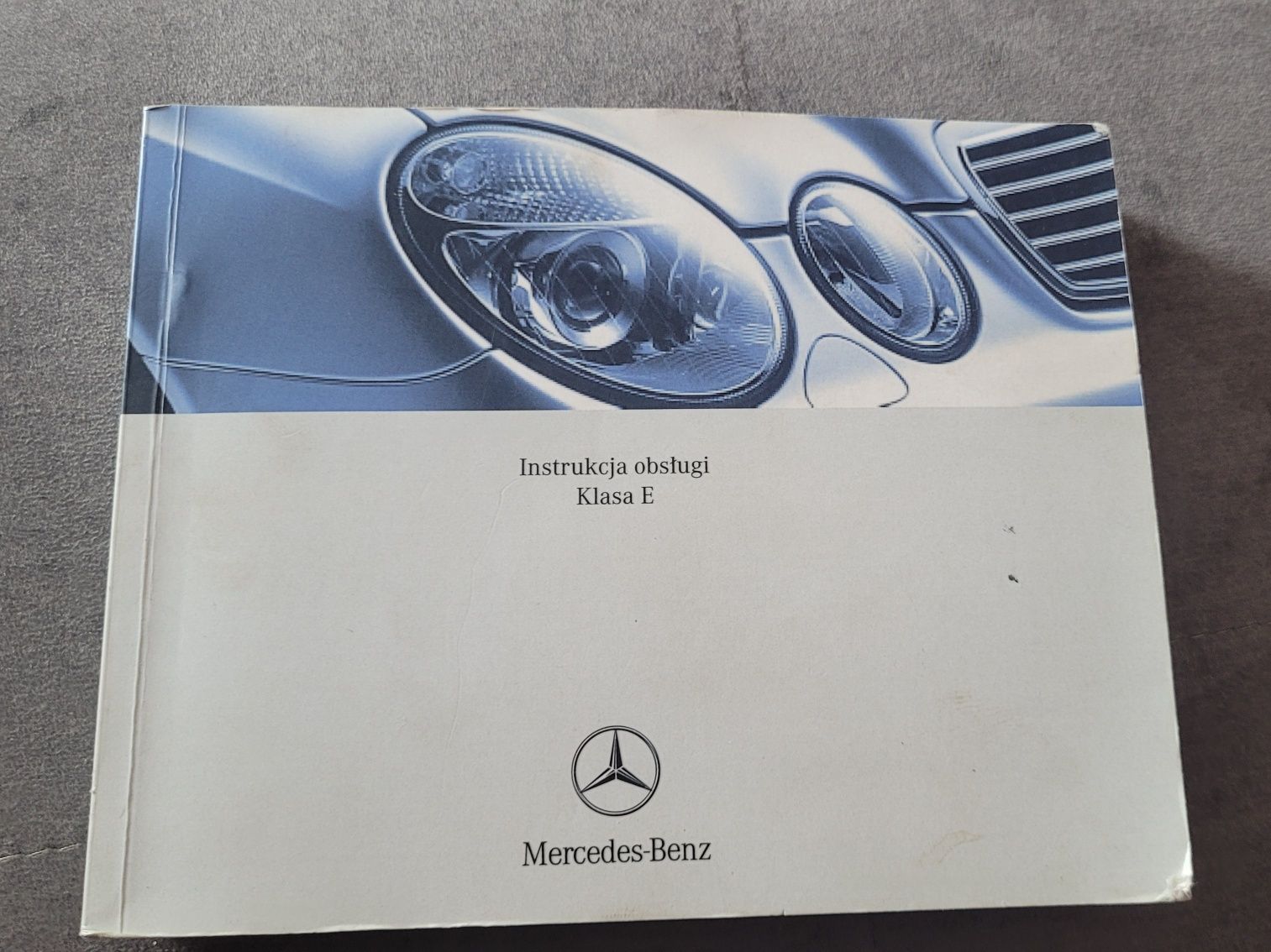 Książka instrukcja obsługi Mercedes-Benz Klasa E