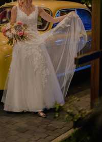 Suknia ślubna kolor ivory