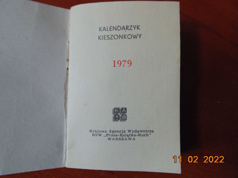 PRL- książki, kalendarzyki