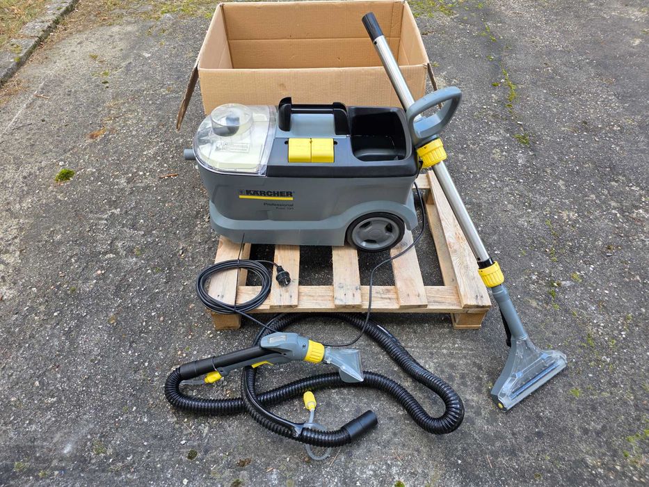 odkurzacz piorący KARCHER PUZZI 10/1 zestaw stan idealny