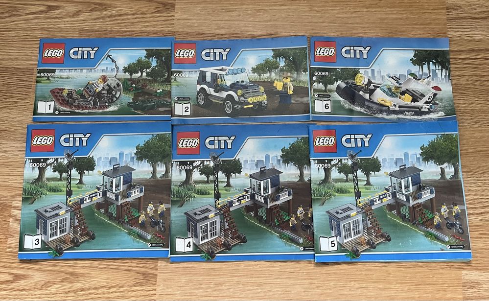 Lego city - Policia do Pantano (60069)