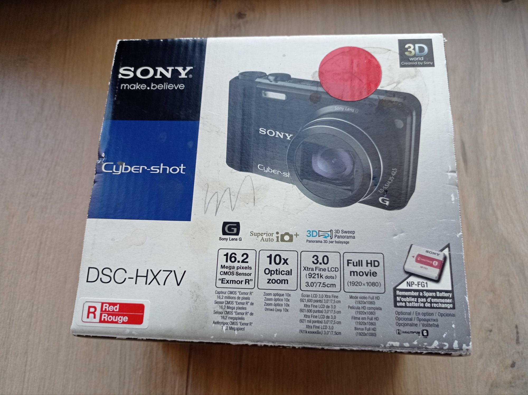 Aparat Sony DSC HX7V