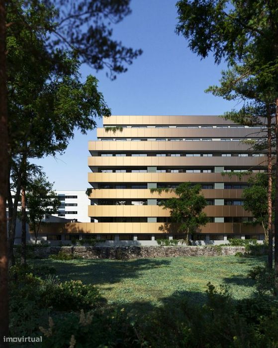 T0 NOVO com terraço e lugar de estacionamento em Vila nova de Gaia