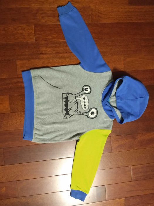 Bluza dresowa z kapturem 122 cool club, coolclub, smyk bluzka