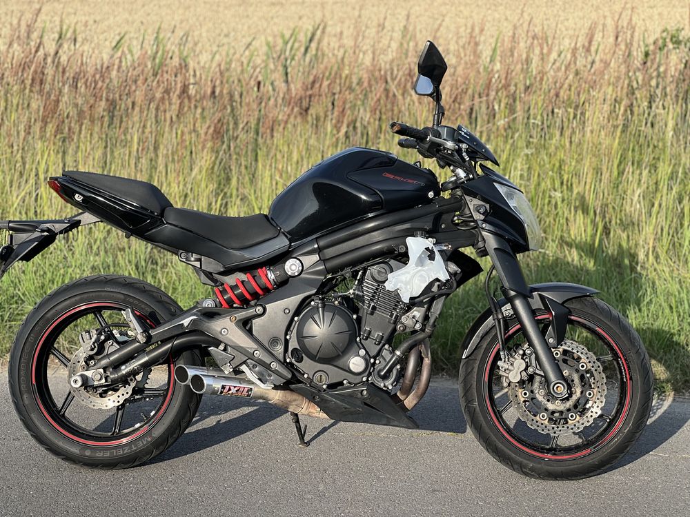 Kawasaki ER6 N 2015 zadbana A2 35kw pali jeździ sportowy wydech