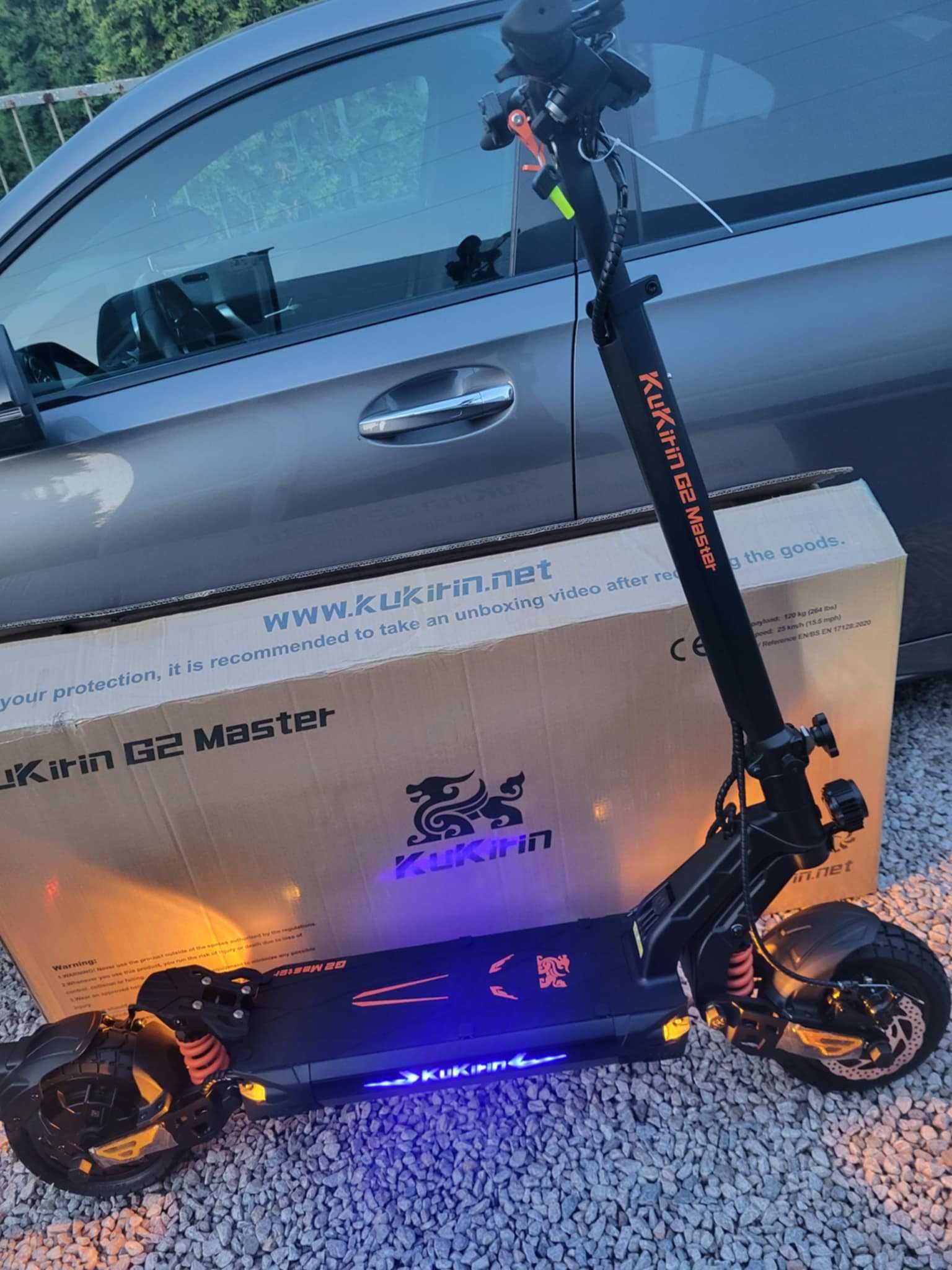Hulajnoga elektryczna KuKirin G2 Master silnik 2*1000W model 2025