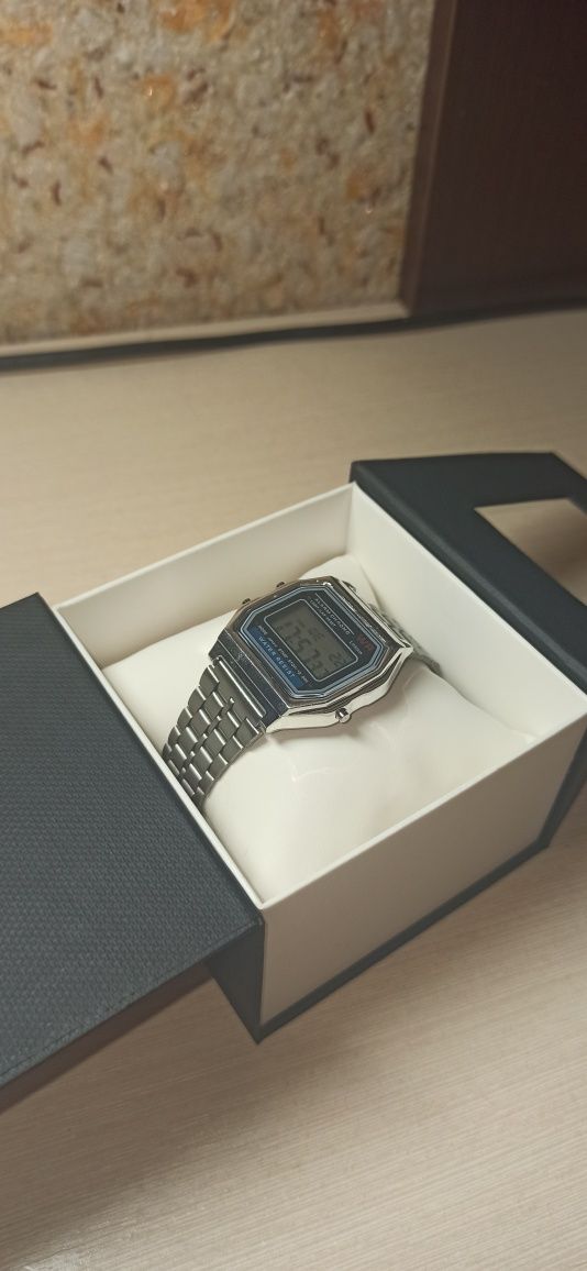 Мужские часы Casio / серебряные часы Casio / цифровые часы Casio