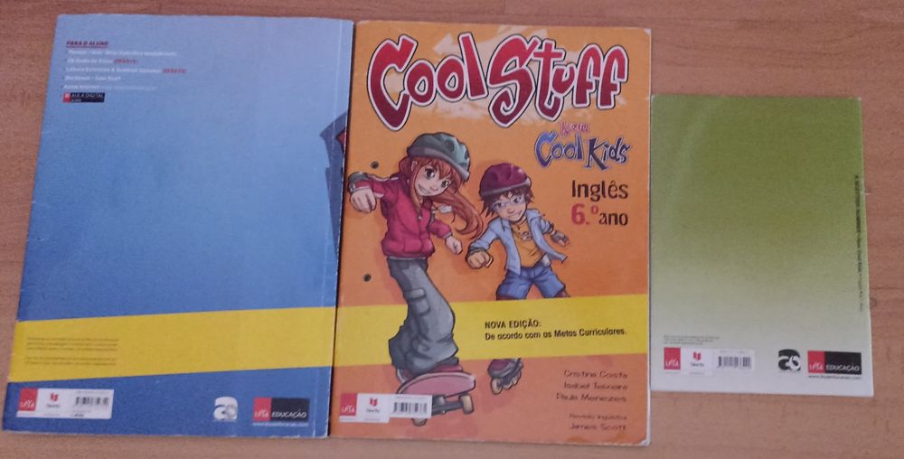 Manual "New Cool Kids" 6°ano+ caderno de atividades+ oferta+CD