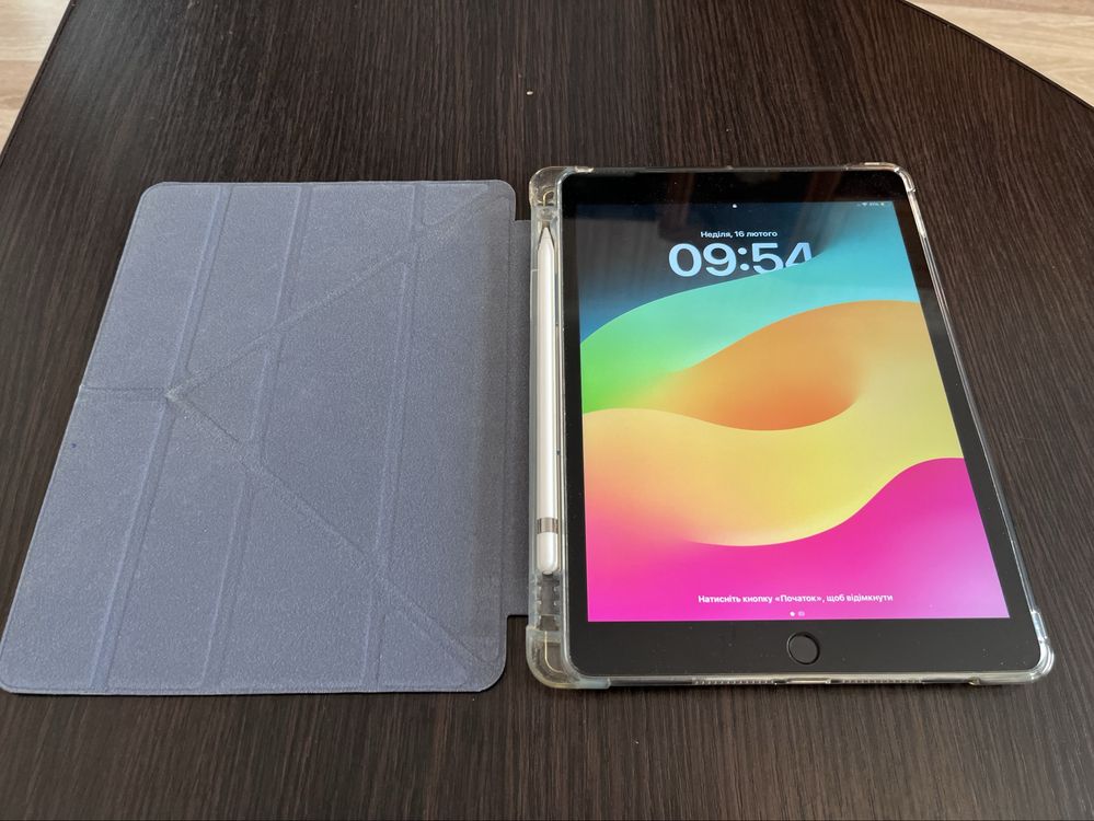 iPad 9-го покоління, 64GB, 98%,Wi-Fi + pencil 1-го покоління ОРИГІНАЛ!