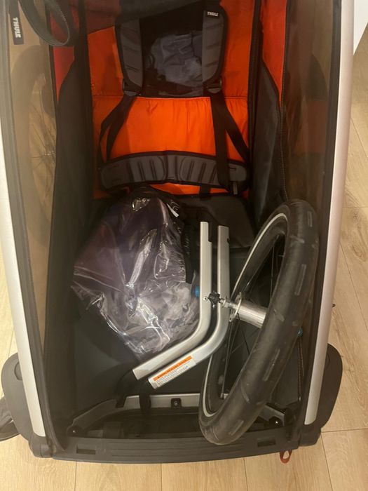 Przyczepka rowerowa thule chariot cross multisport dla 1 dziecka