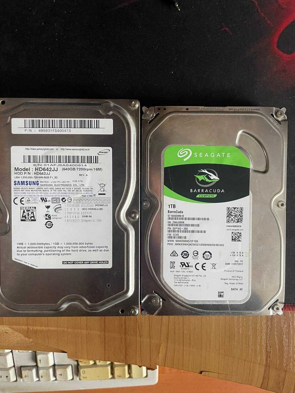 жорсткий диск seagate  1TB