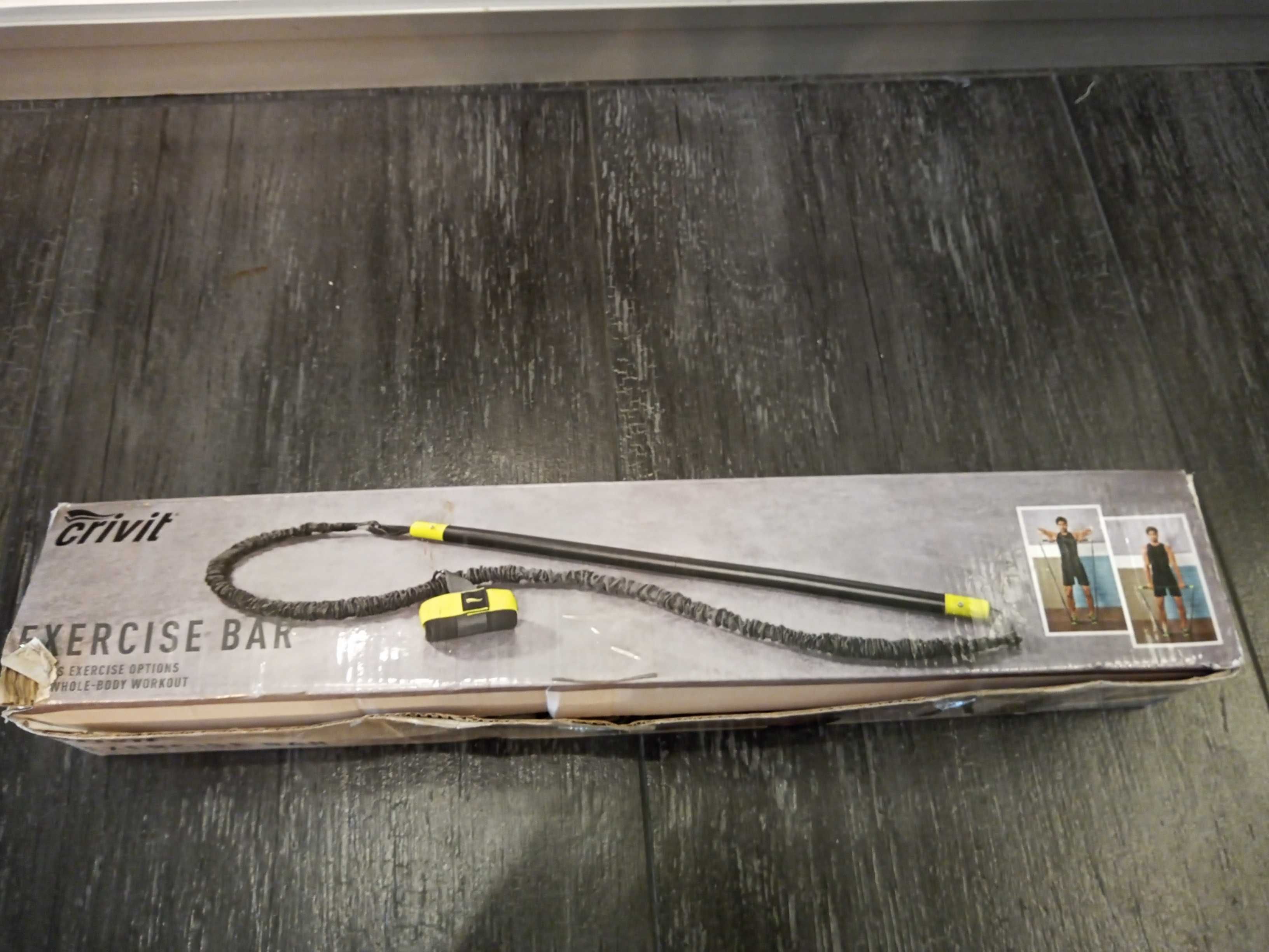 Sprzedam drążek z taśmą do ćwiczeń CRIVIT (lidl)
