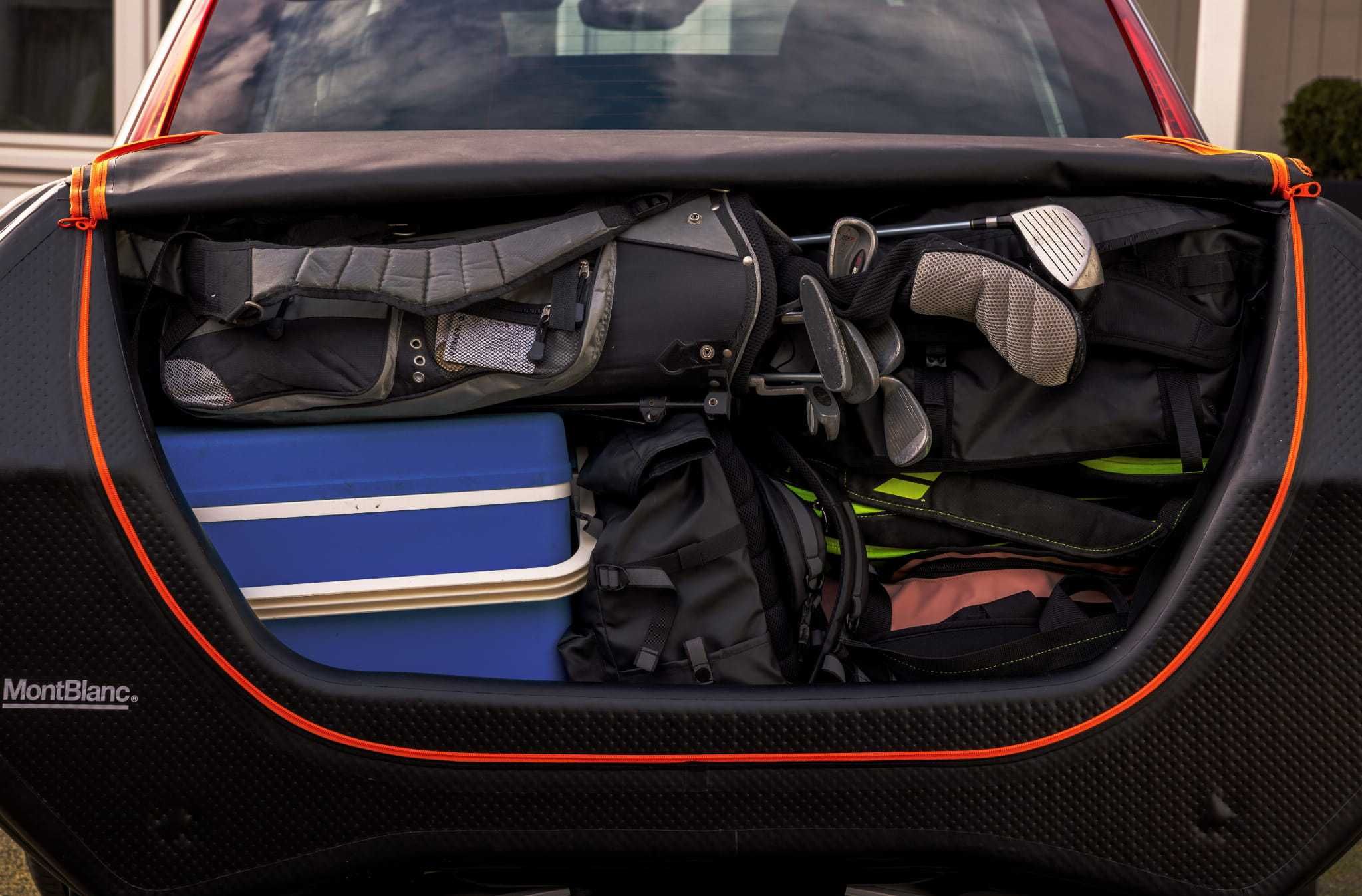 BOKS do wielu platform rowerowych na hak MONT BLANC Senja Cargo Box