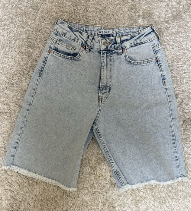 Джинсові жіночі шорти. Шорти подовженні