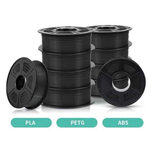 Філамент, пластик для 3d печати PETG 1.75 1 кг SUNLU black