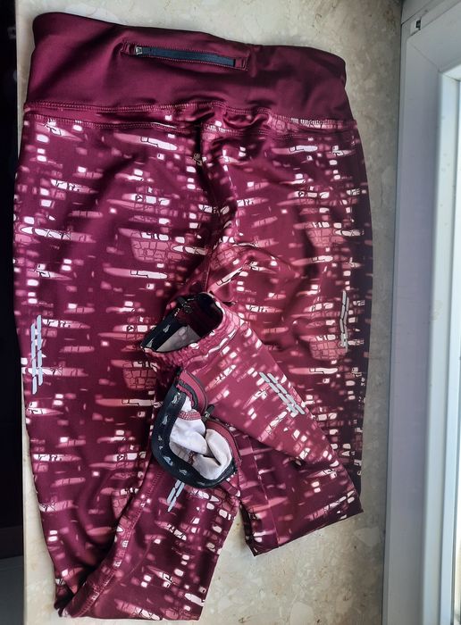 Legginsy getry sportowe damskie do biegania Crivit r. M