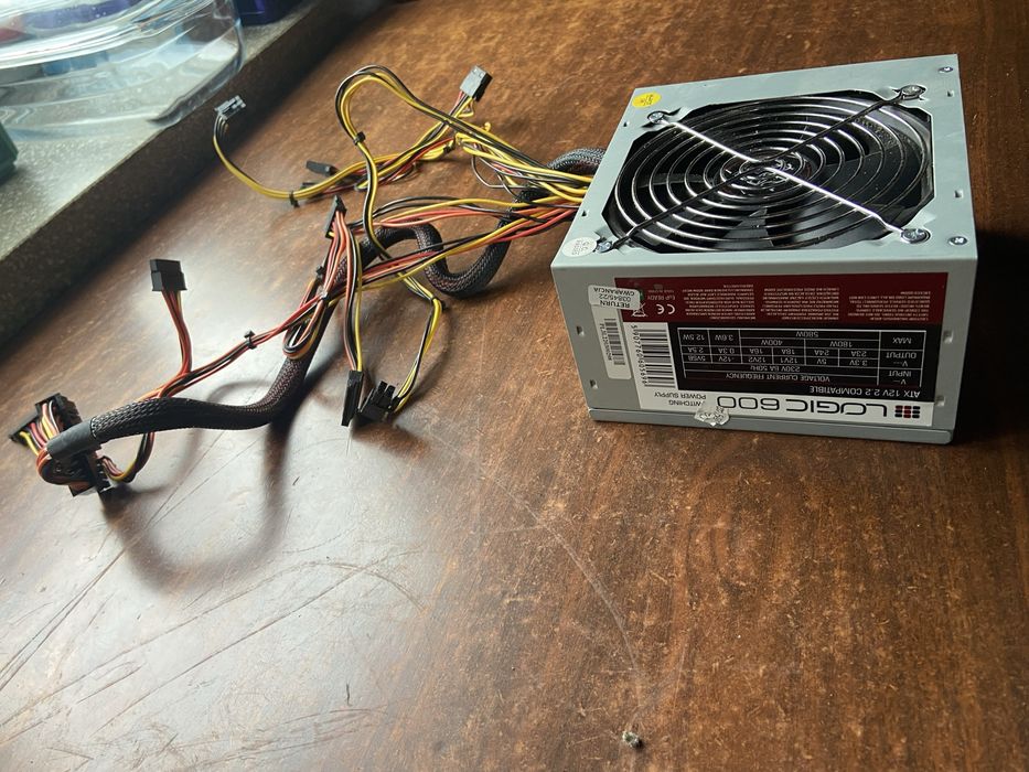 Zasilacz Logic 600W ATX – sprawny, cichy, tanio