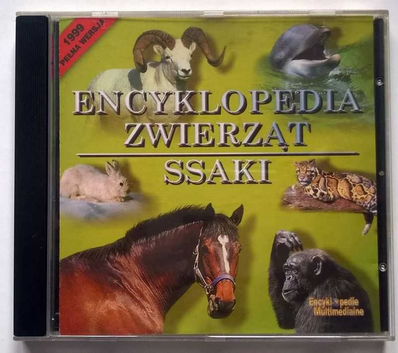 CD Multimedialna Encyklopedia Zwierząt Ssaki NOWA WARTO