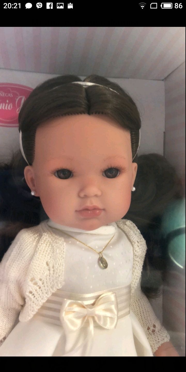 Кукла Белла Антонио Хуан 45 см