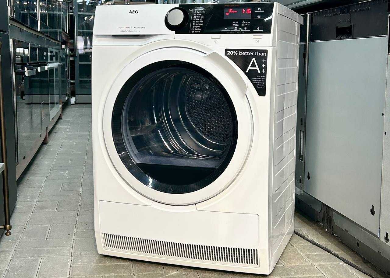 Сушильна машина AEG 8000 series T8dem842e / сушка аег компресорна