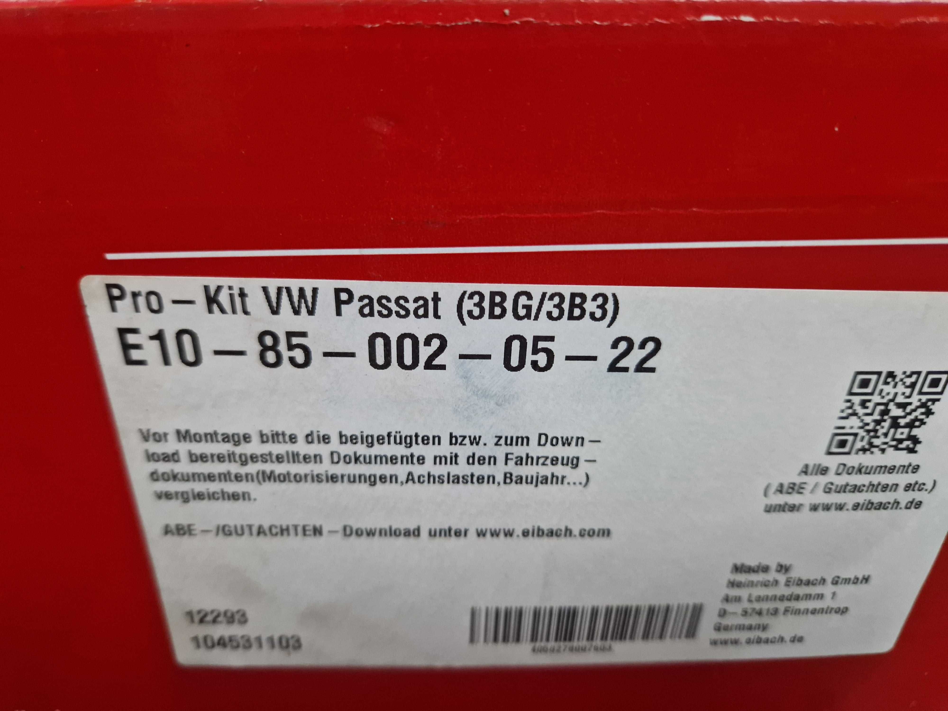 Sprężyny obniżające tył passat b5 FL