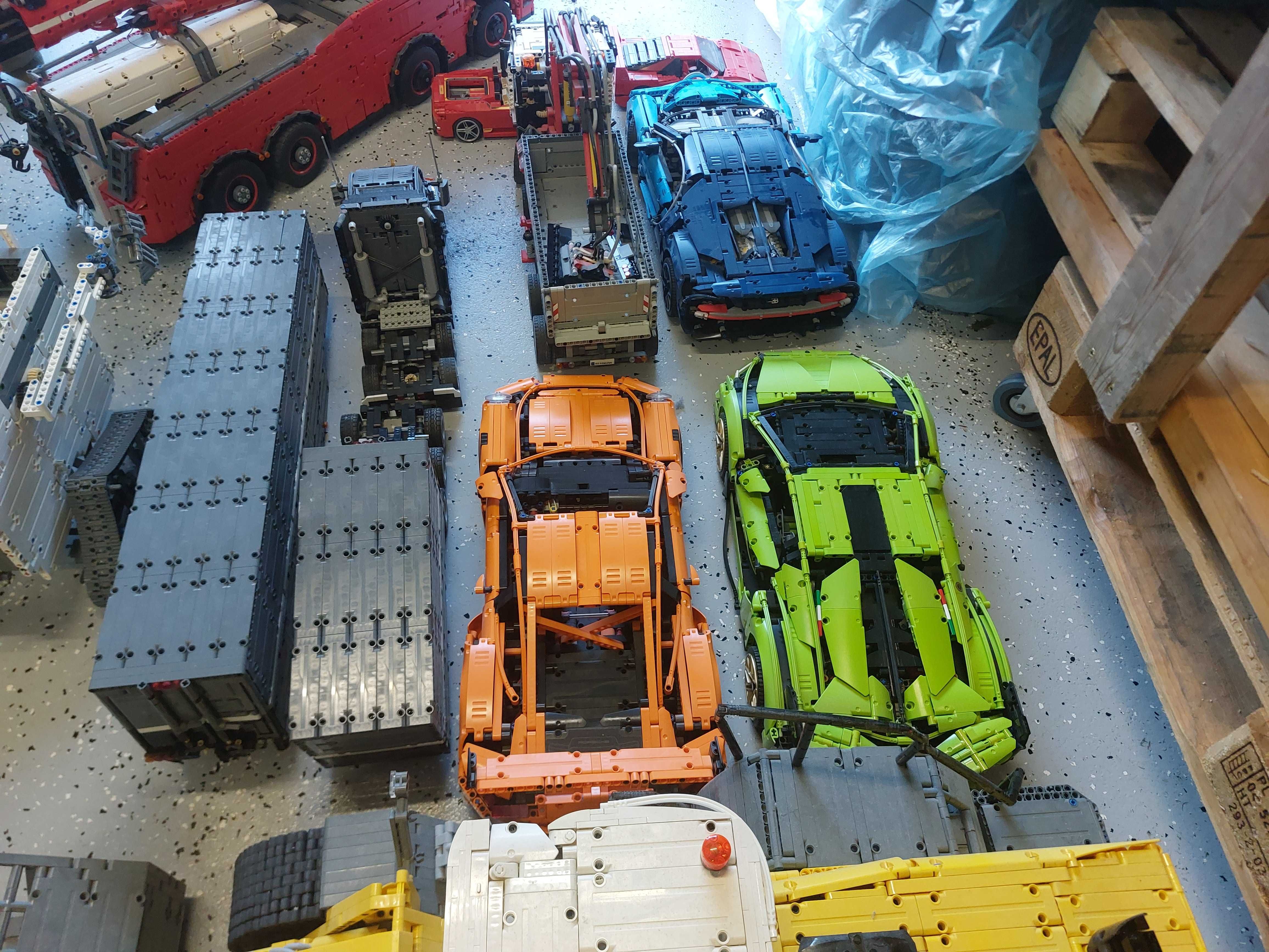 Lego technic 42056, 42083,42115 + modele MOC