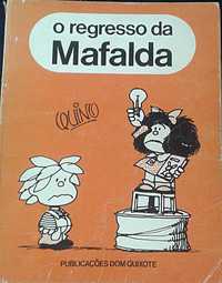 Quino. O regresso da Mafalda nº 6. D. Quixote 1984. Inclui Portes
